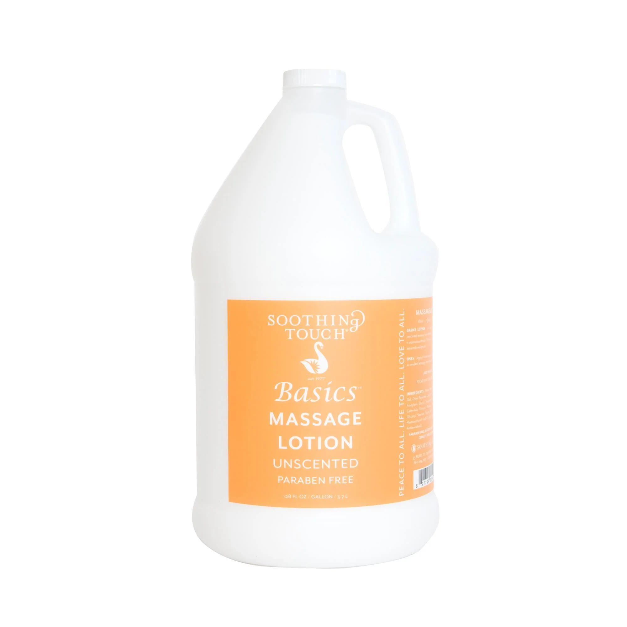 Soothing Touch Basics, Massage Lotion, 1gal