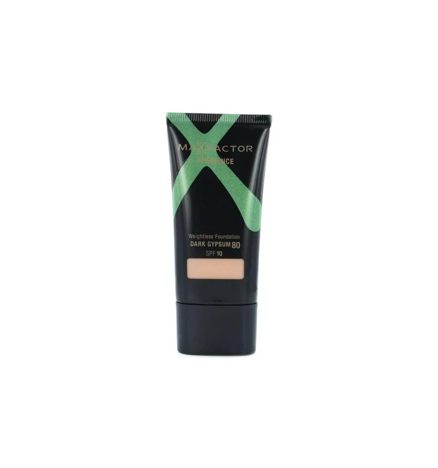 Max Factor Xperience SPF10 Weightless Foundation 80 Dark Gypsum – Beauty Outlet