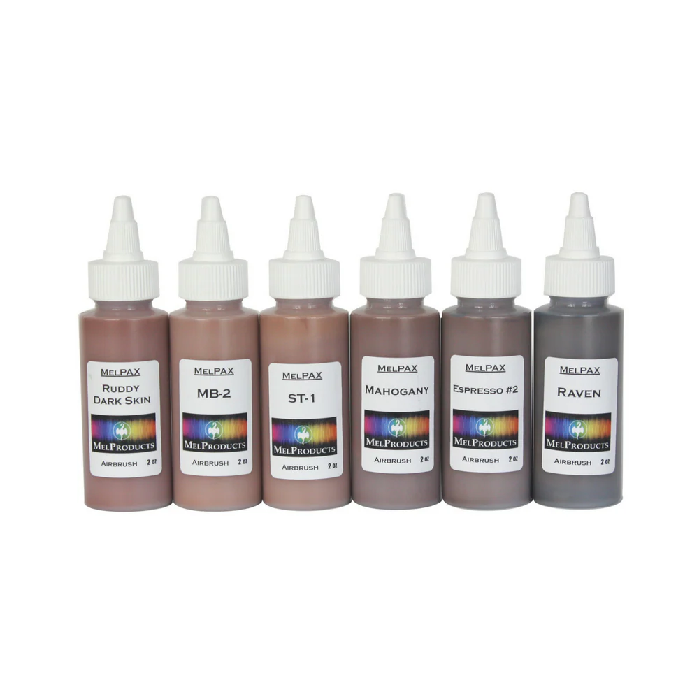 Mel Pax Airbrush Complexion Kit Dark