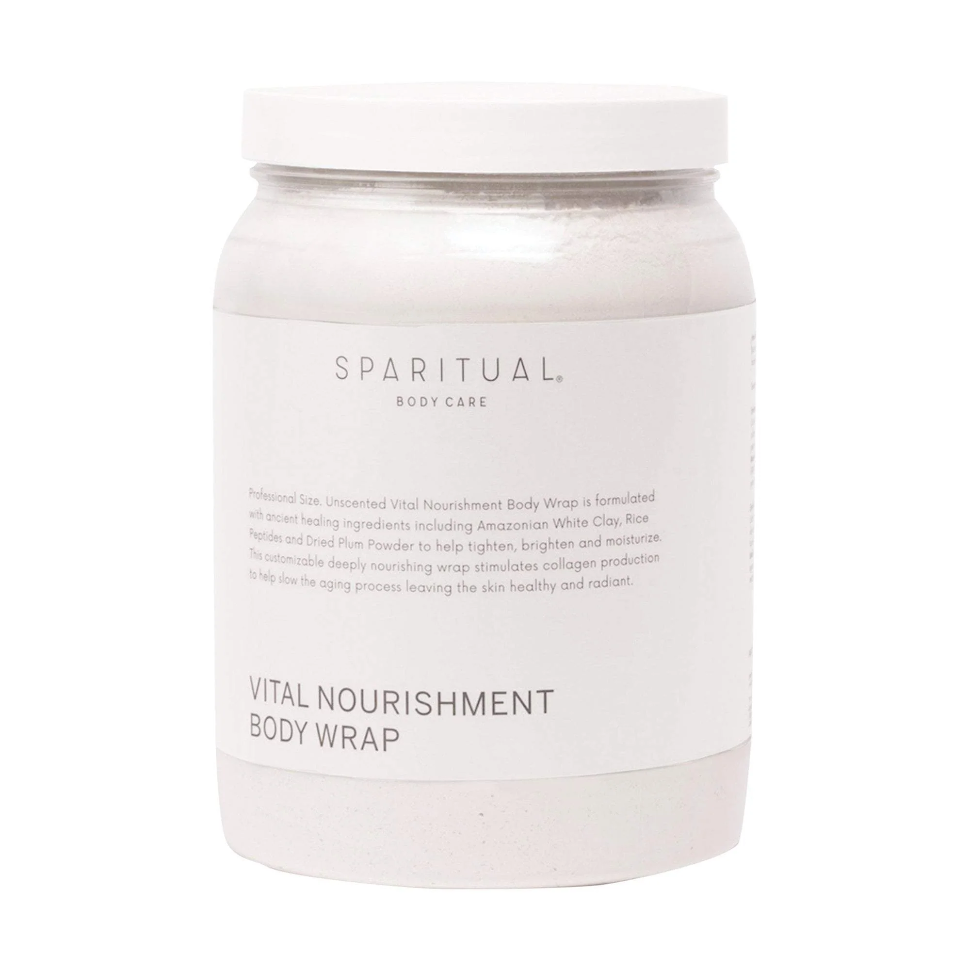 SpaRitual Unscented Vital Nourishment Body Wrap 35 oz