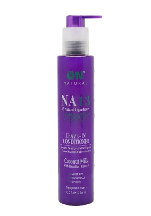 ON Natural Na13 Leave-In Conditioner Coconut Milk 8oz