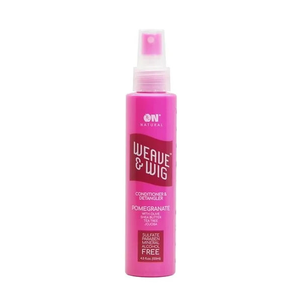 ON Natural Weave & Wig Conditioner & Detangler 4.5oz - Pomegranate