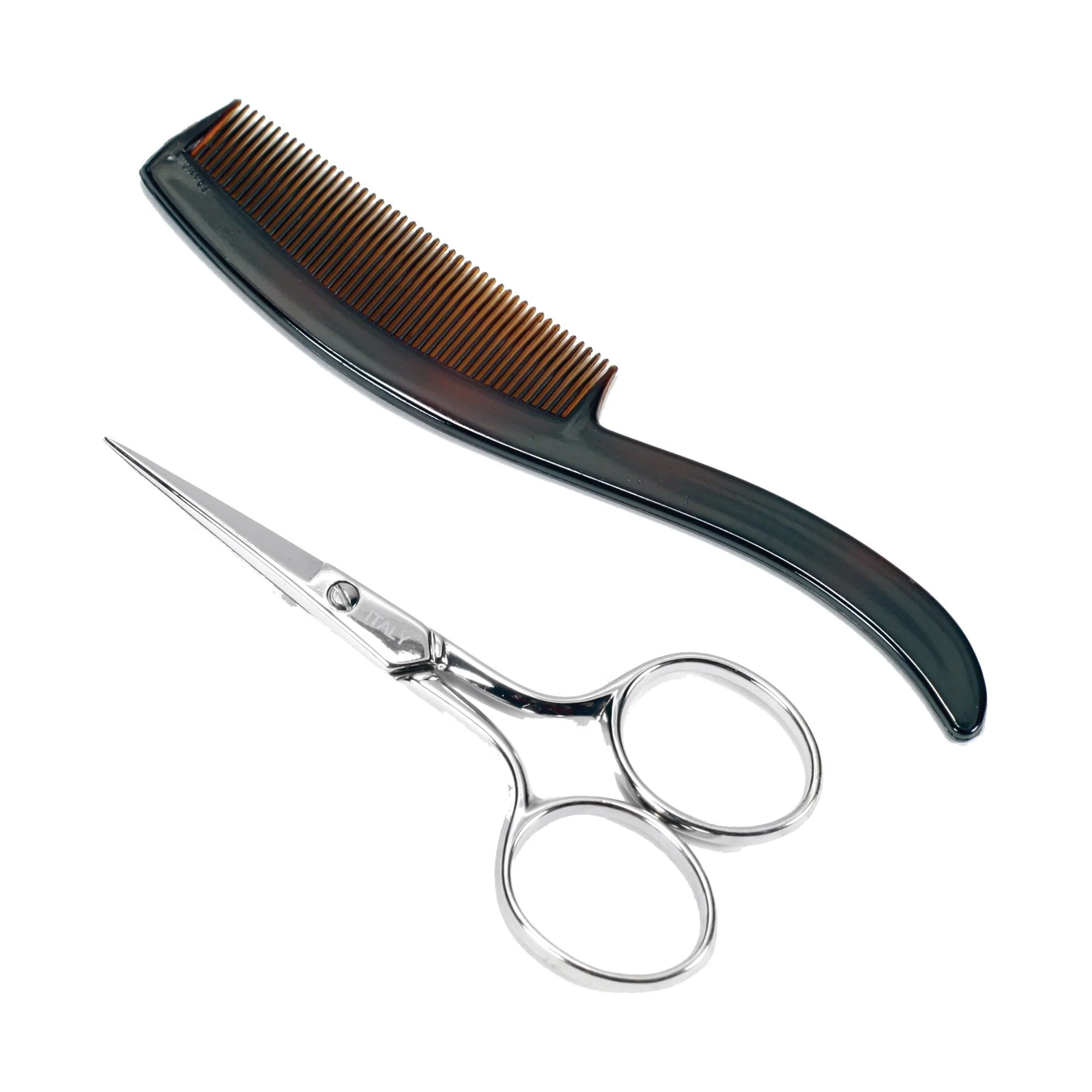 Ultra Mustache Scissors and Comb