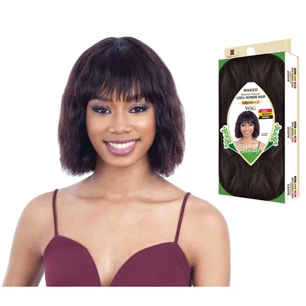 Naked Brazilian Human Hair Premium Wig - Melody - # NATURAL