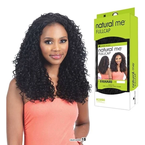 Natural MeFullcap Half Wig - Fahari - # OP430