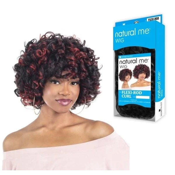 Natural MeWig - Flexi Rod Curl - # HIGINGER