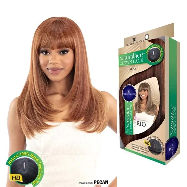 Naturalace Crown Lace Wig - RIO - # PECAN