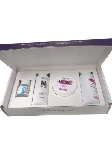 Laceado y Lichia Argila Branca Kit