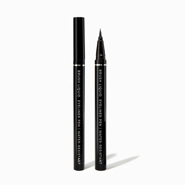 Nicka K Brush Liquid Eyeliner Pen #NL01 - Darkest Black