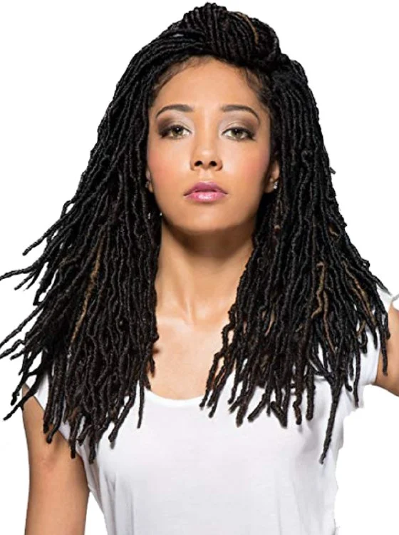 2x Nu Locs 18 Inch - # 1B