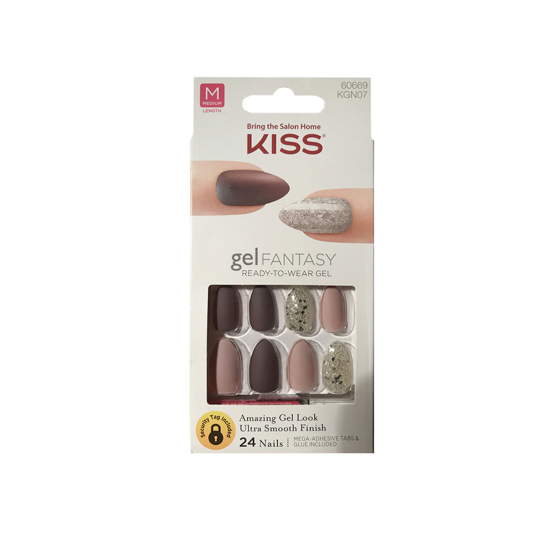 Kiss Gel Fantasy 24 Medium Length Nails 60669 Nude – Beauty Outlet