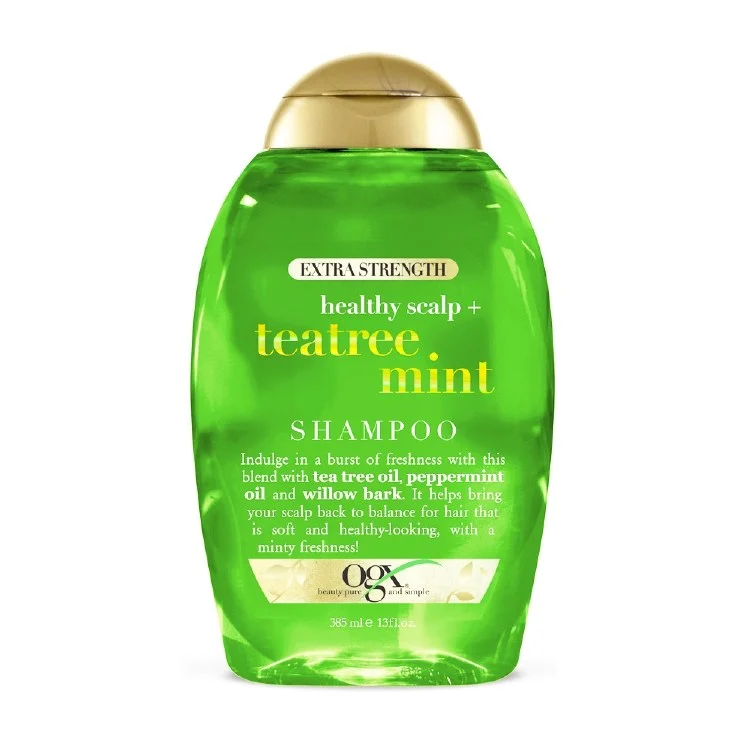OGX Extra Strength Refreshing Tea Tree Mint Shampoo 13oz