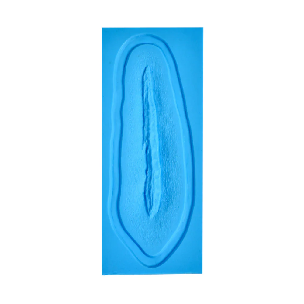 P.T.M. Platinum Silicone Hi-Ro Slip Molds 6 Inch Laceration