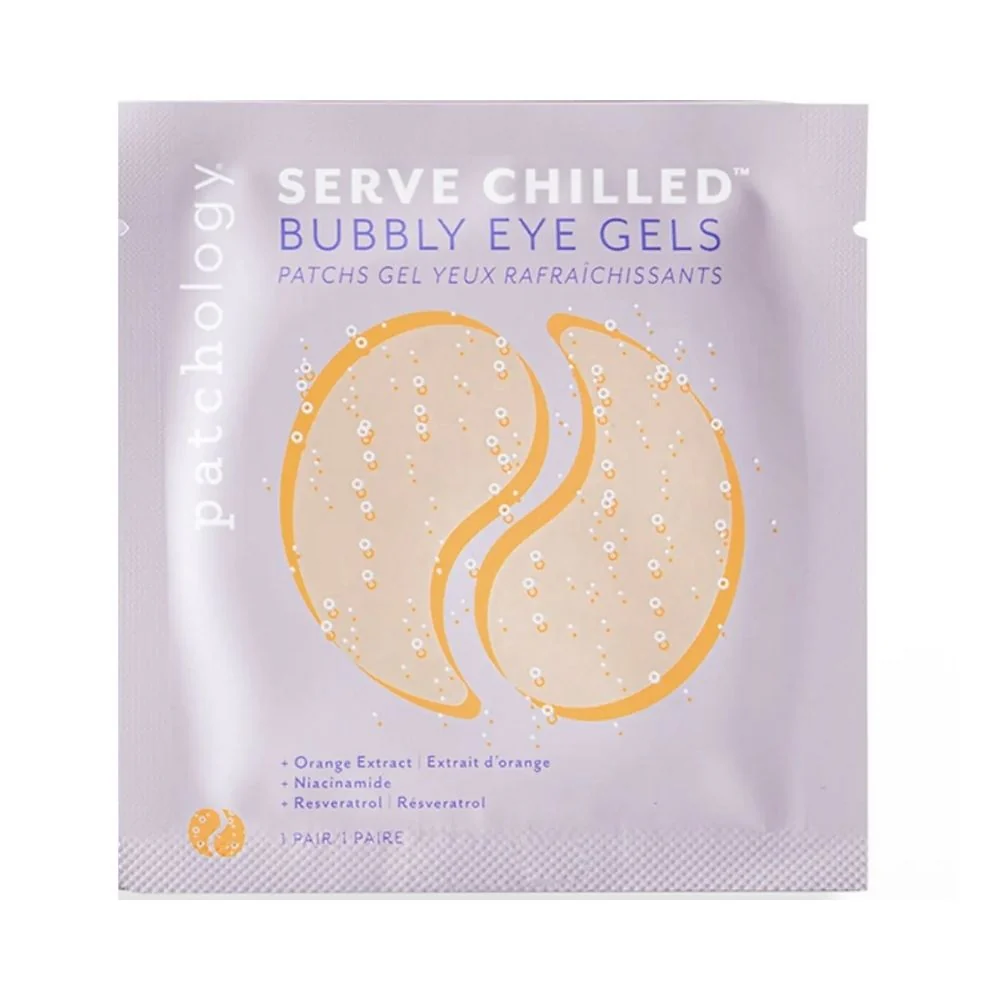 Patchology Serve Chilled Bubbly Eye Gels + Orange Extract