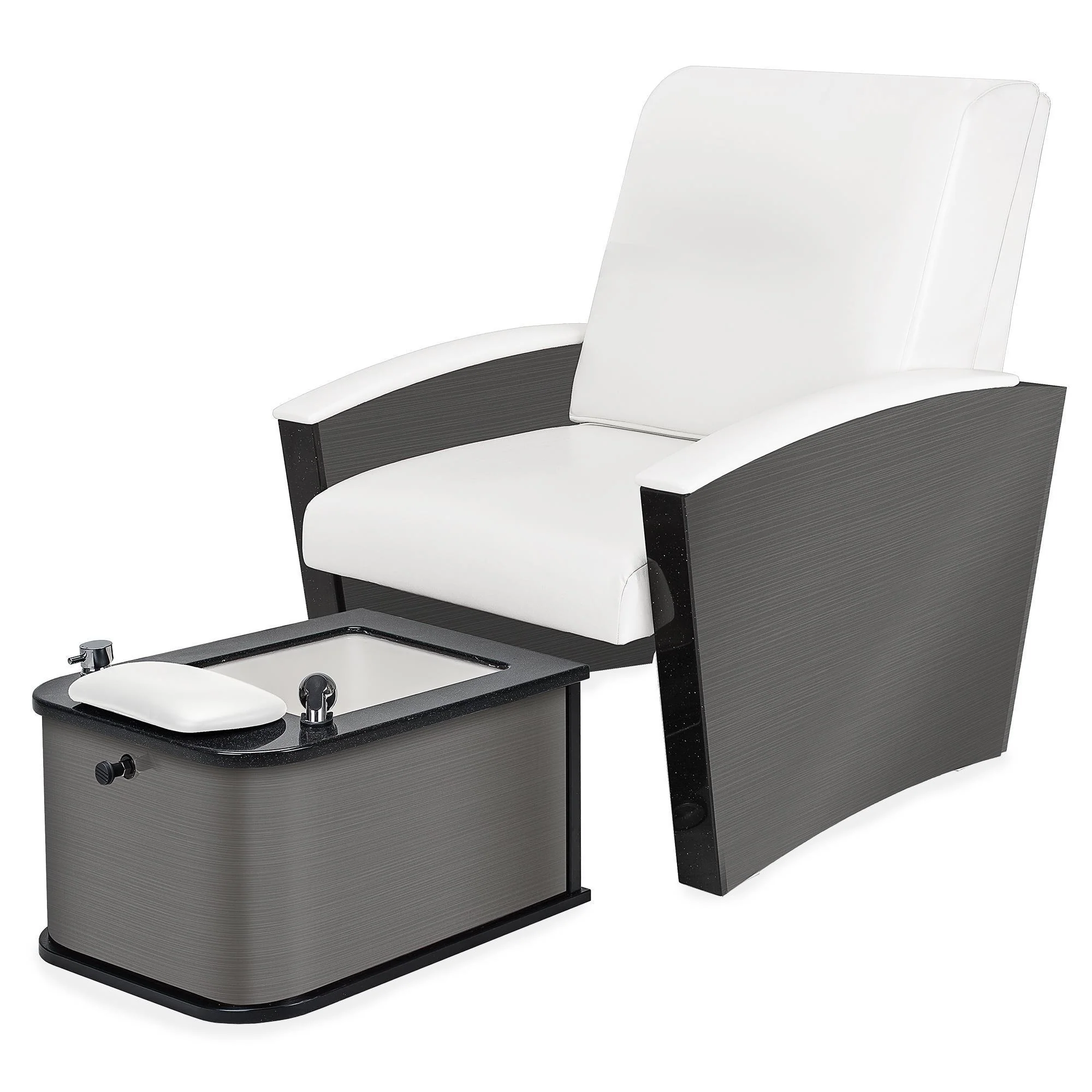 Living Earth Crafts Mystia Pedicure Chair with Plumbed Footbath