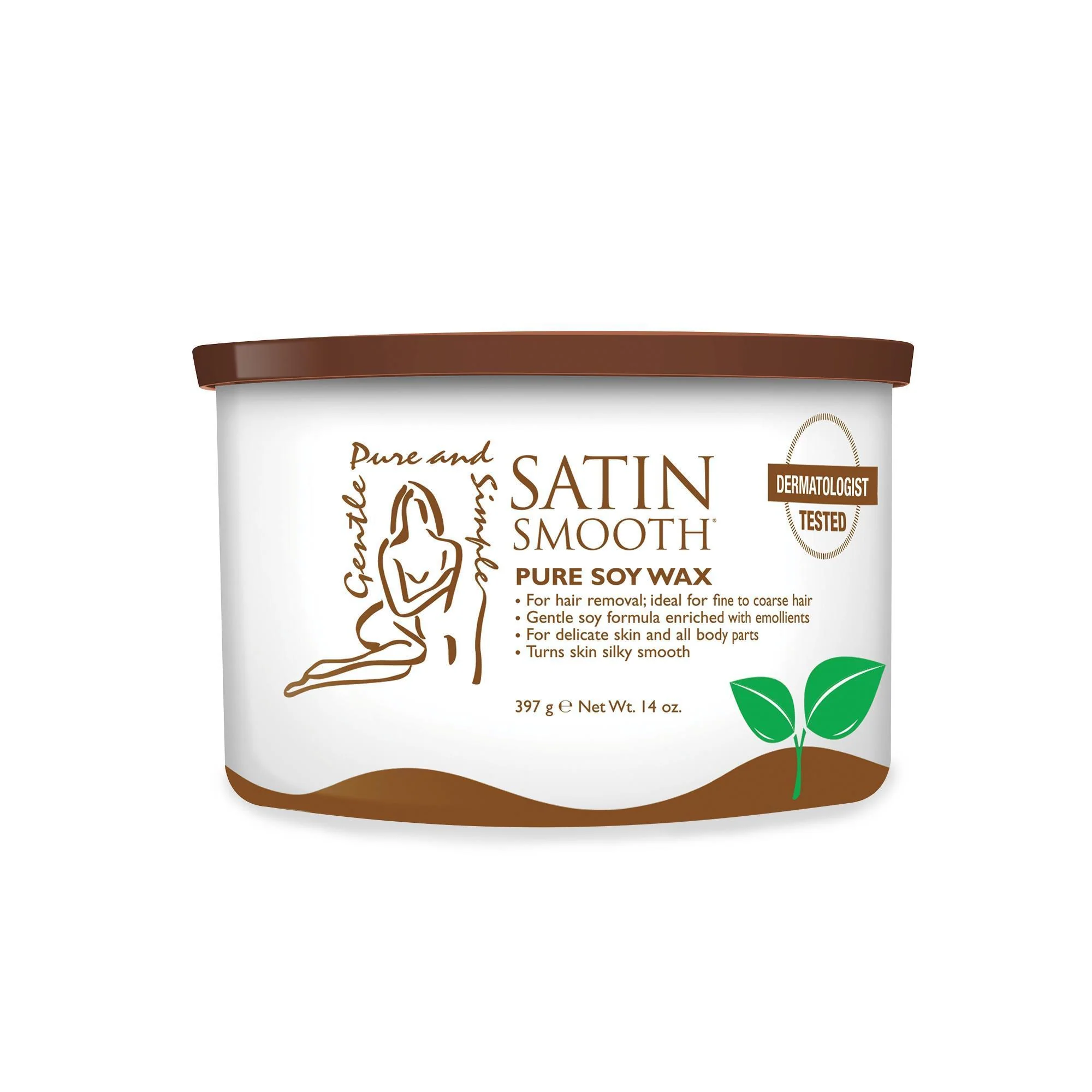 Satin Smooth Soft Wax, Pure Soy, 14 oz