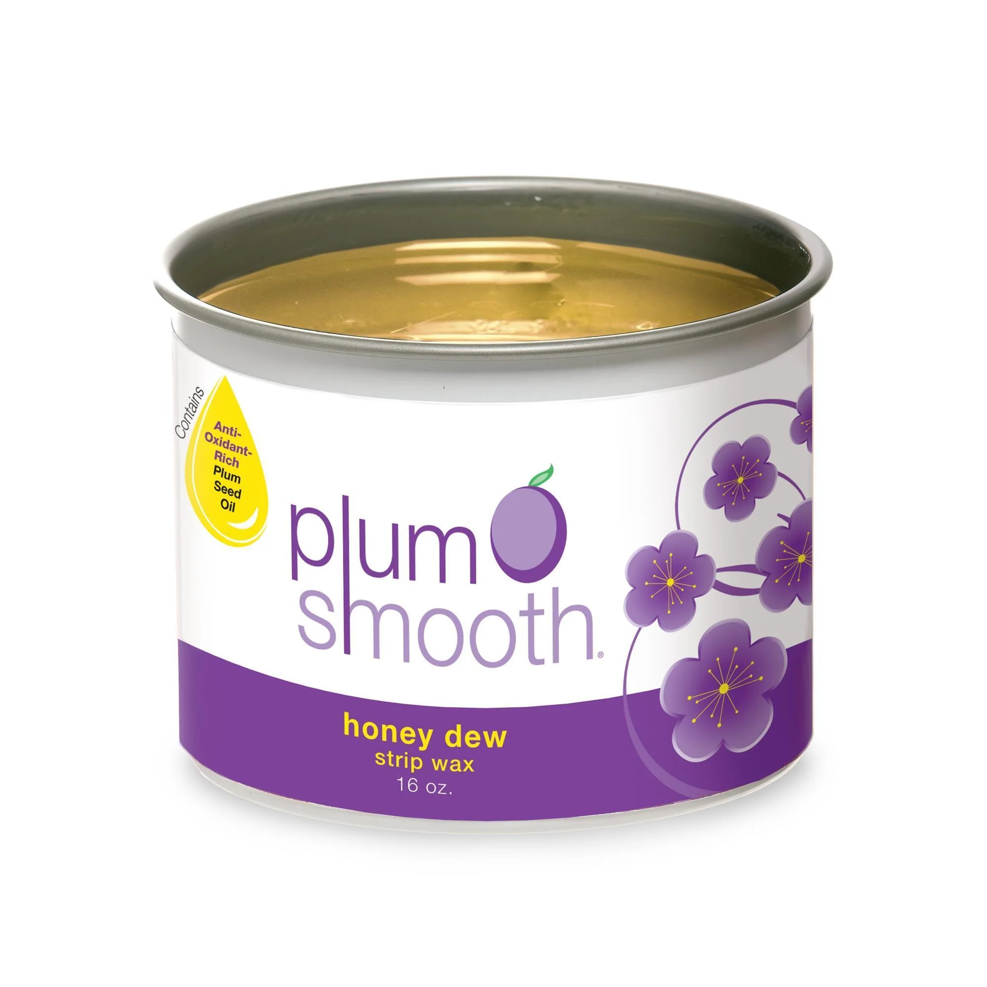 Plum Smooth Soft Wax, Honey Dew, 16 oz