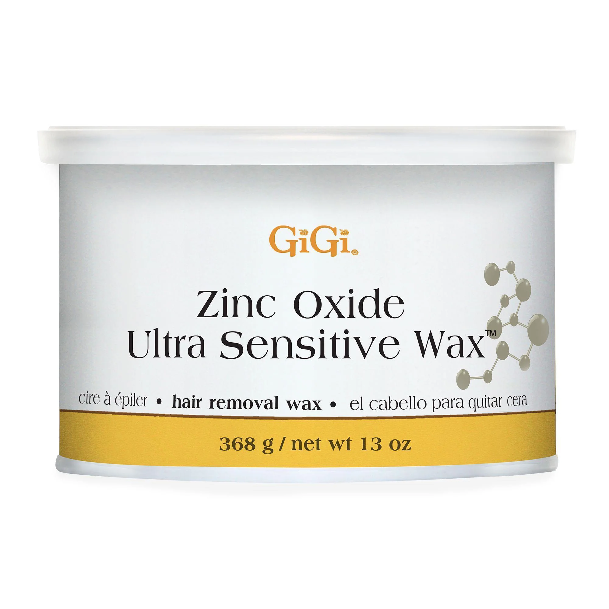 Gigi Soft Wax, Zinc Oxide Ultra Sensitive, 13 oz