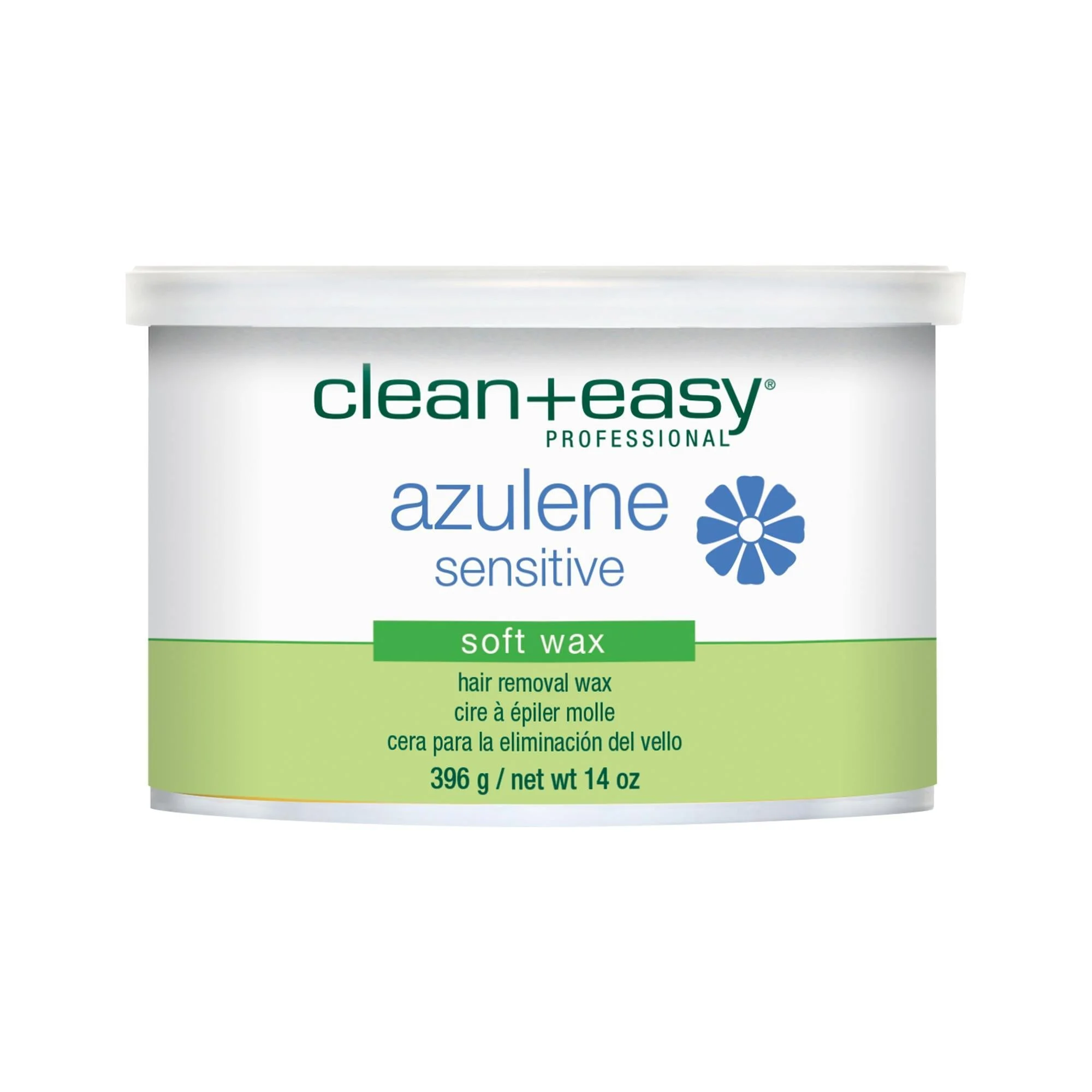 Clean + Easy Soft Wax, Azulene Sensitive, 14 oz