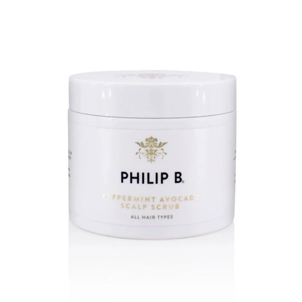 Philip B. Peppermint Avocado Scalp Scrub 8oz