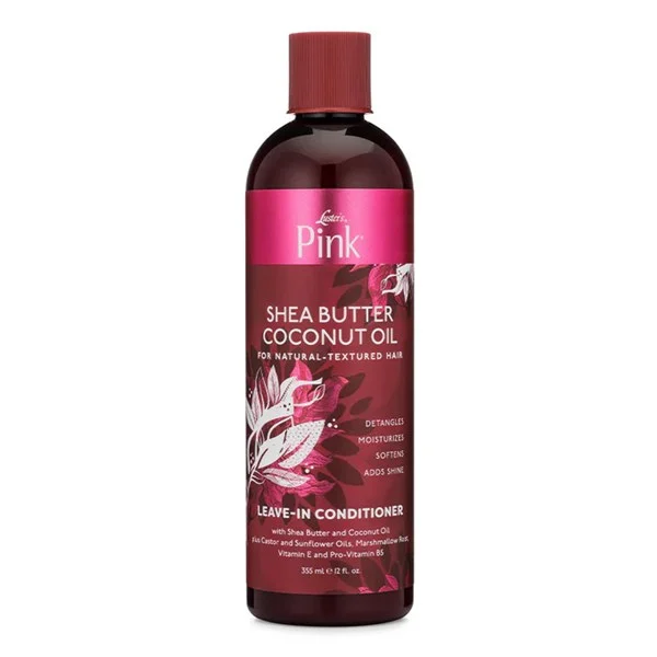 Pink Shea Butter Coconut Oil Leave-in Conditioner 12oz