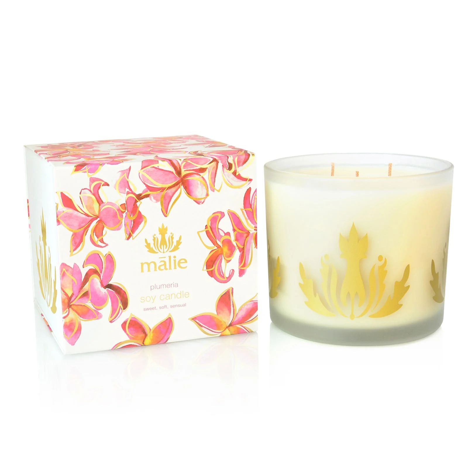 Plumeria Luxe Soy Candle