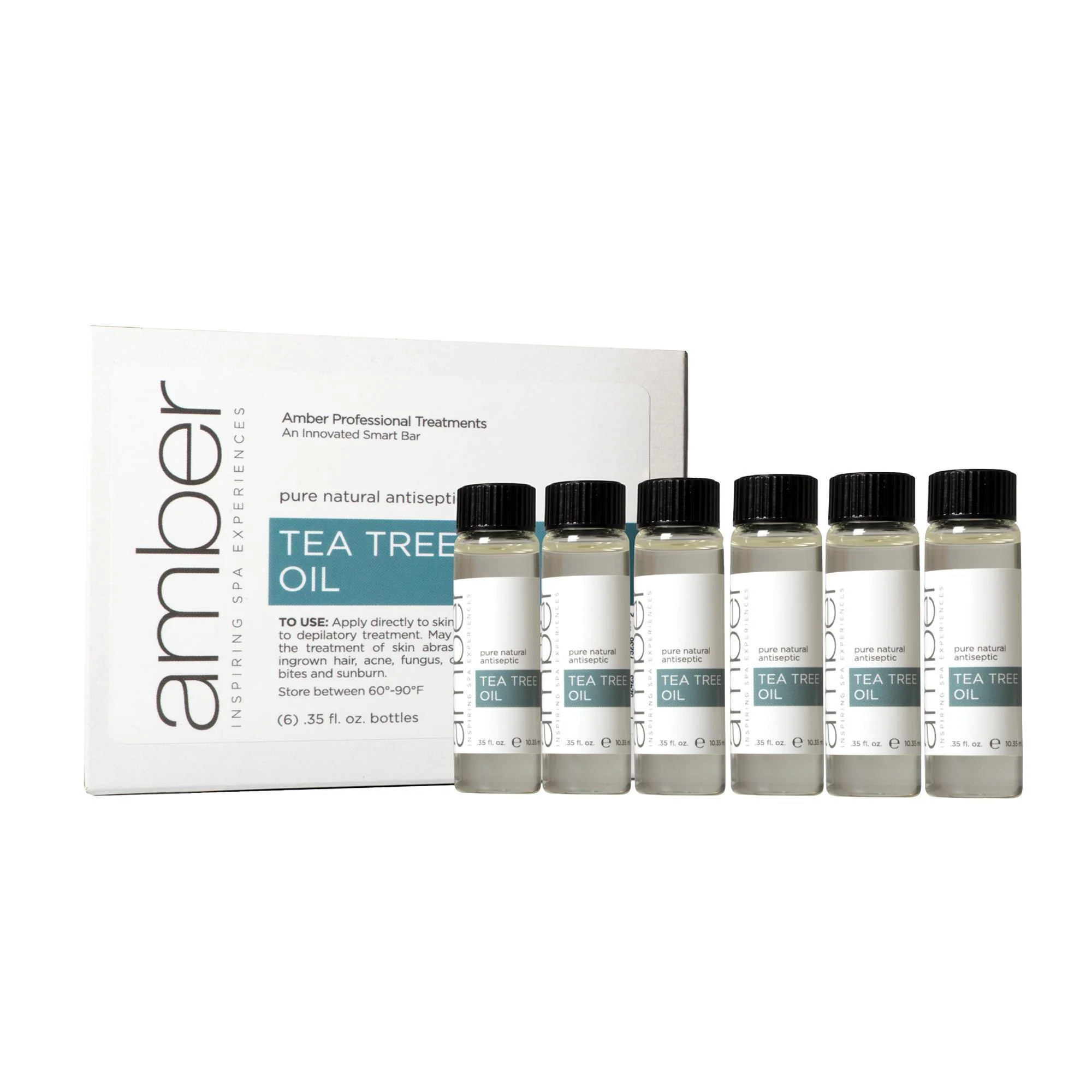 Amber Tea Tree Oil, 6 ct