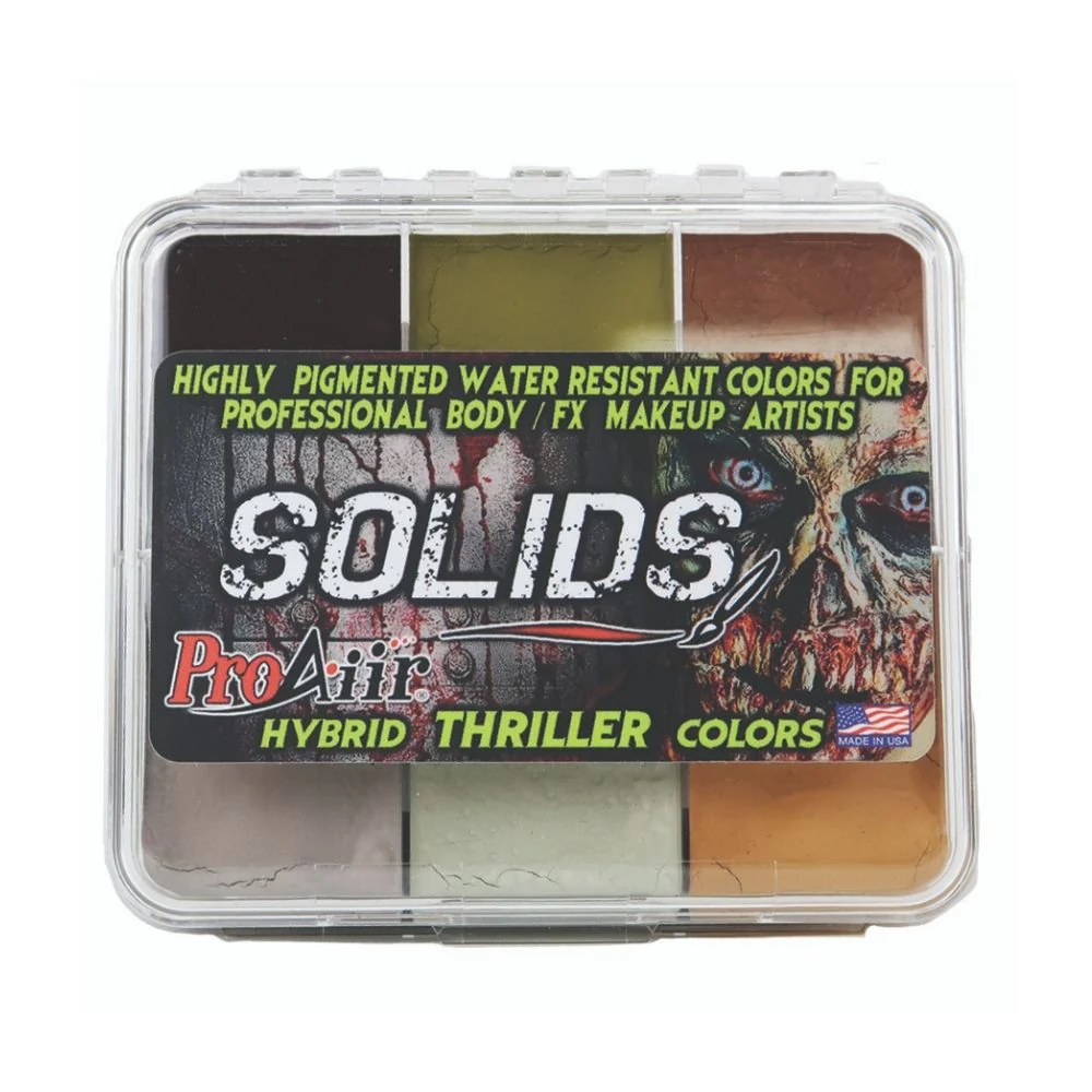 ProAiir Solids Hybrid Water Resistant Thriller Makeup Palette