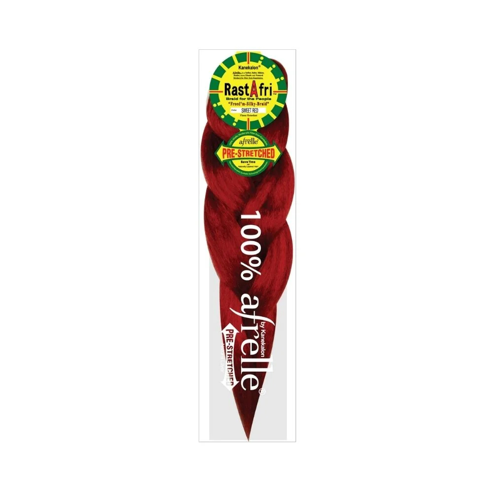 RastAfri Freed'm Silky Braid Sweet Red