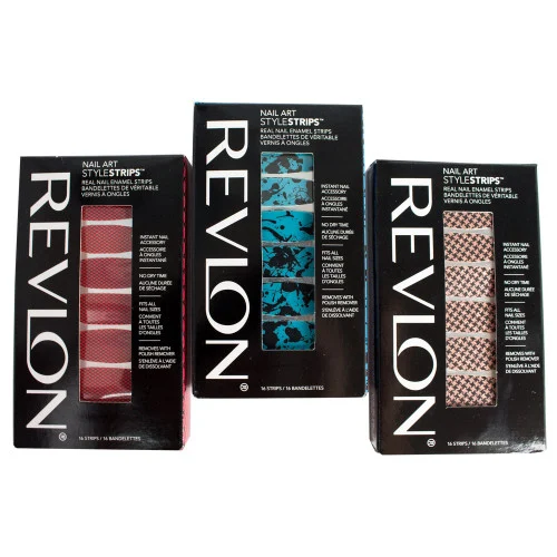 Revlon Nail Art Style Strips Set 1 (3-Pack)