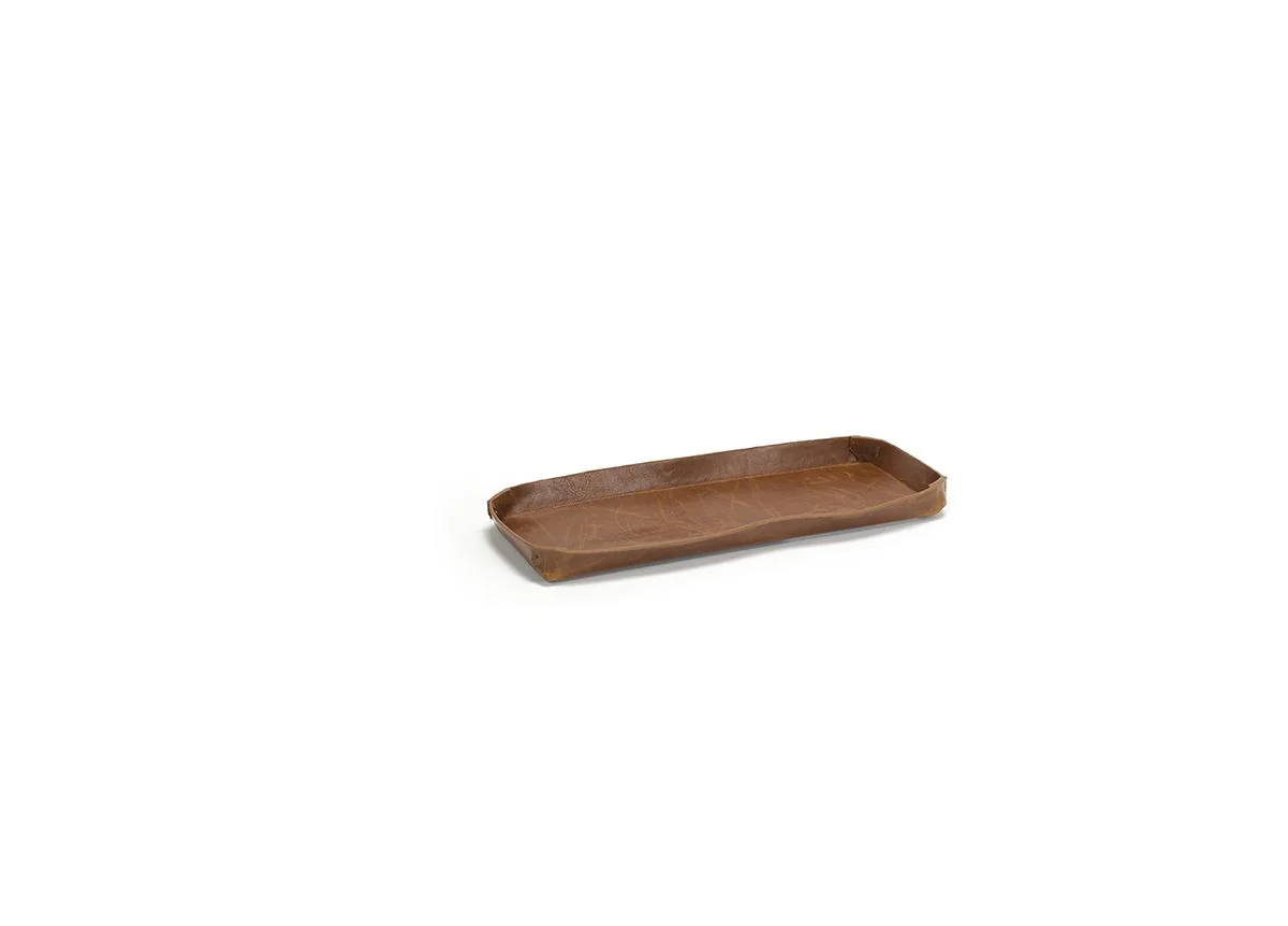 FOH Austin Tray, 10" x 4", Saddle, 6 ct