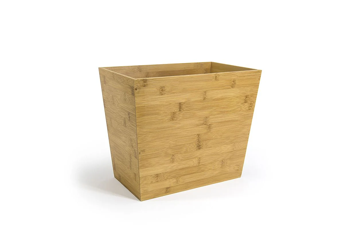 FOH Bamboo Recycle Bin, 17 qt, 4 ct