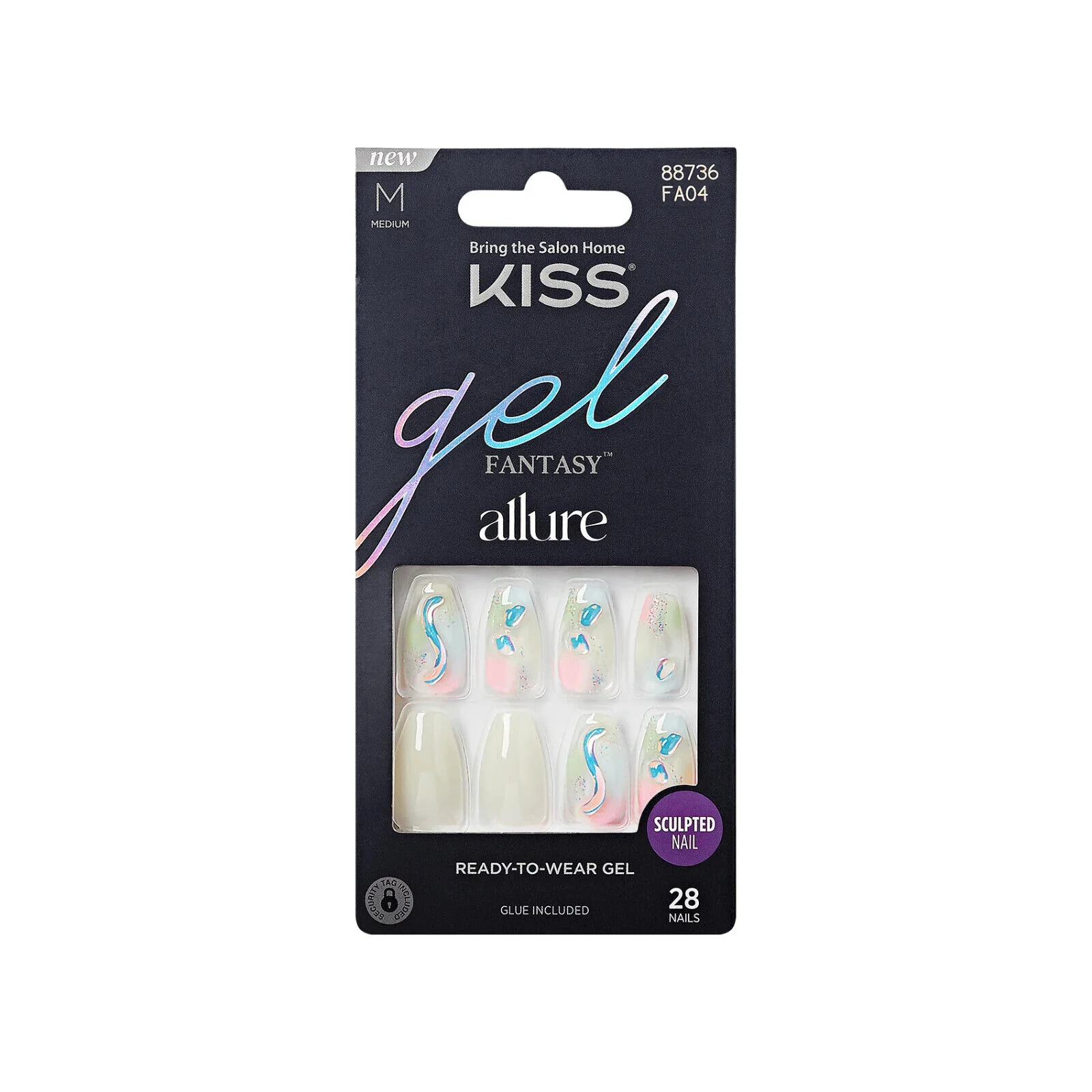 Kiss Gel Allure 28 Medium Nails 88736 FA04 – Beauty Outlet