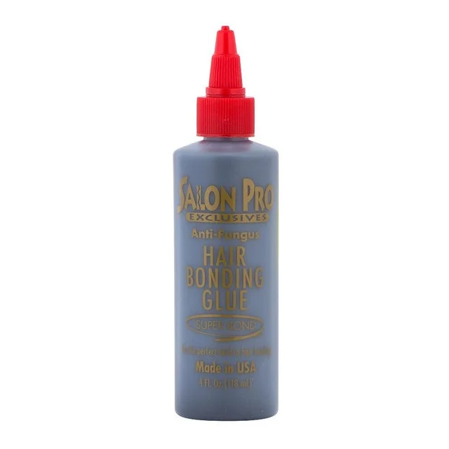 Salon Pro Hair Bonding Glue 4oz Black