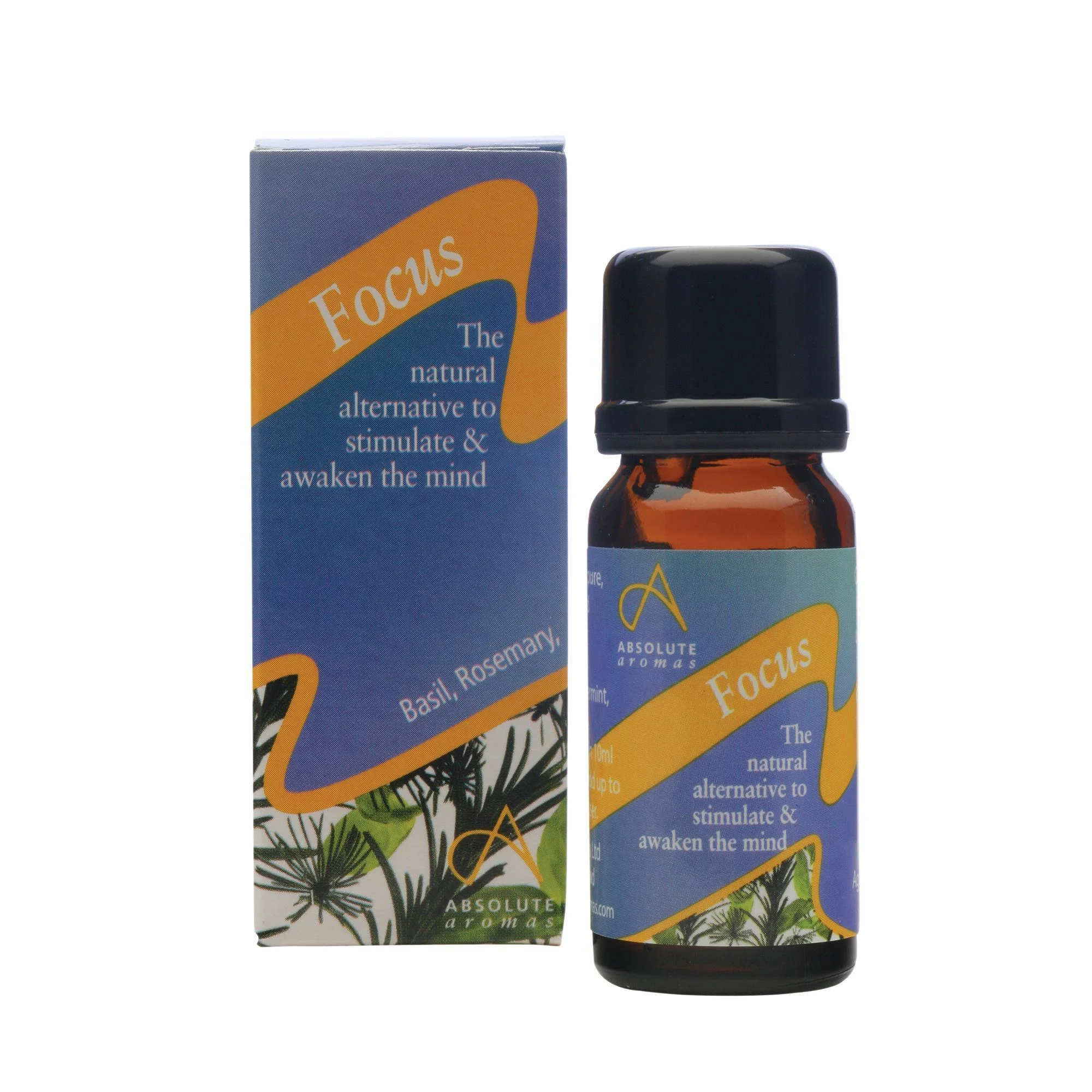 Absolute Aromas Focus Aromatherapy Blend, 10mL