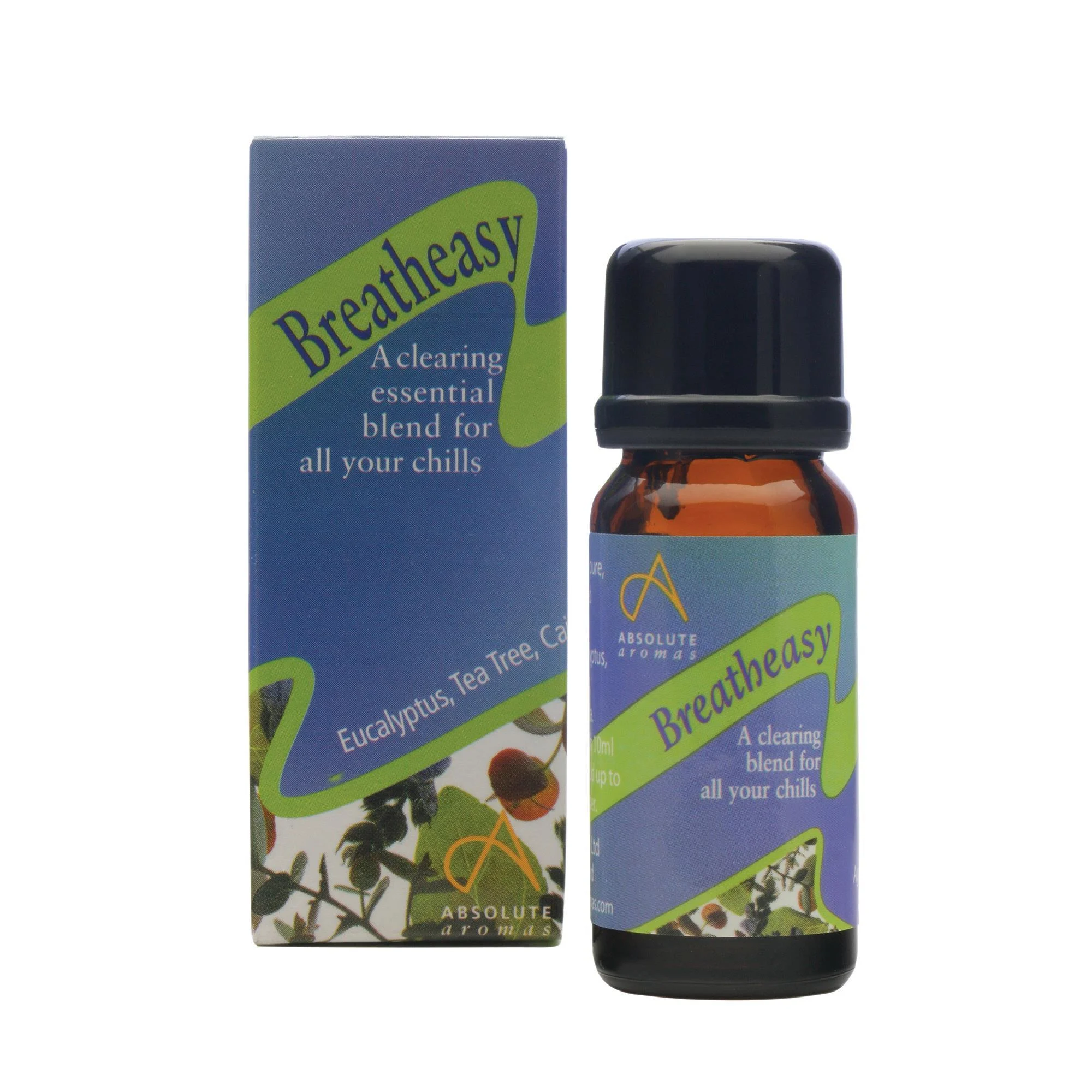Absolute Aromas Breatheasy Aromatherapy Blend, 10ml