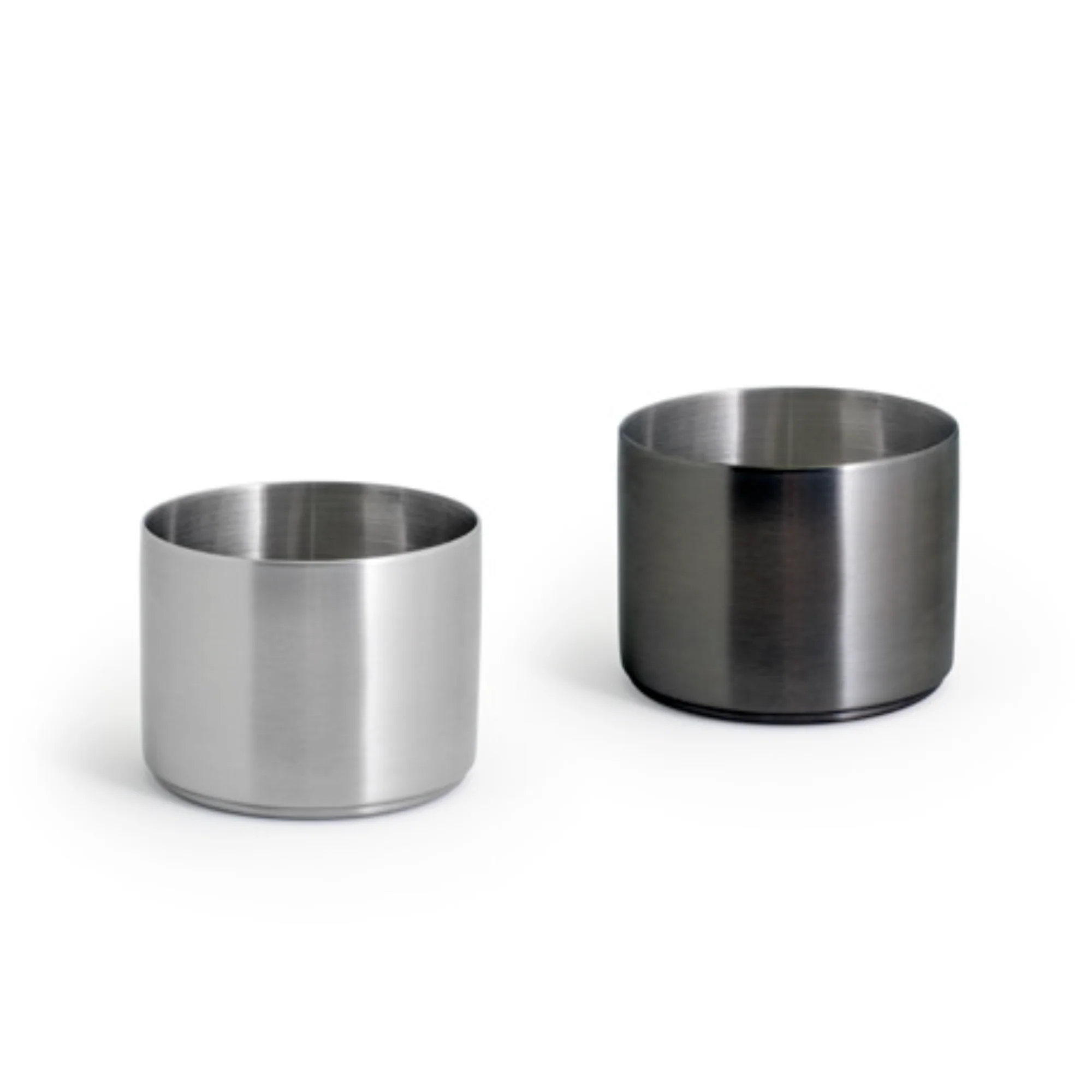 FOH Round Soho Brushed Stainless Ramekin, 9 oz, 12 ct