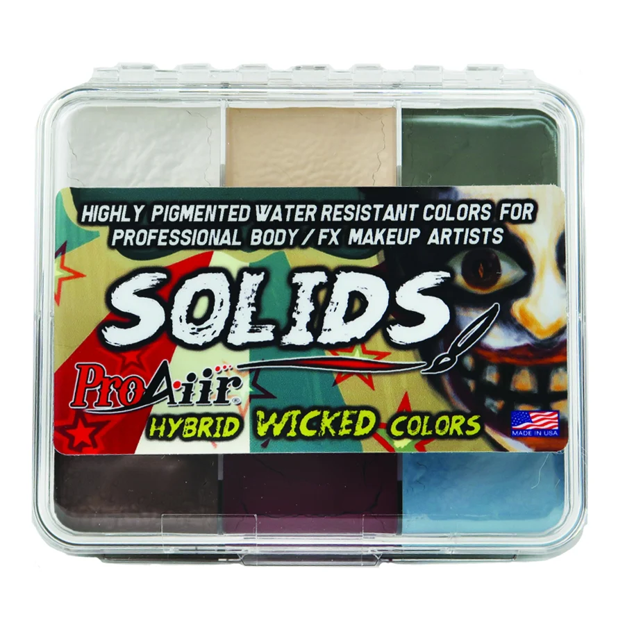 ProAiir Solids Hybrid Water Resistant Wicked Makeup Palette