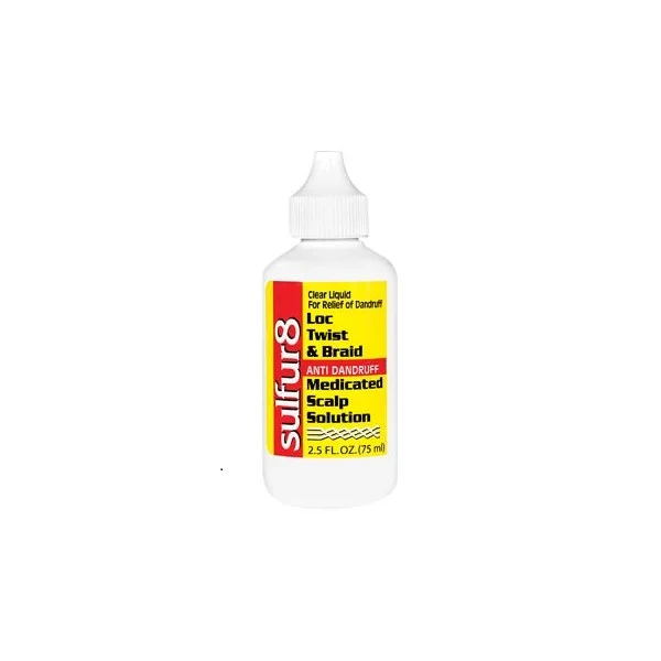 Sulfur8 Loc Twist & Braid Anti-Dandruff Medicated Scalp Solution 2.5oz