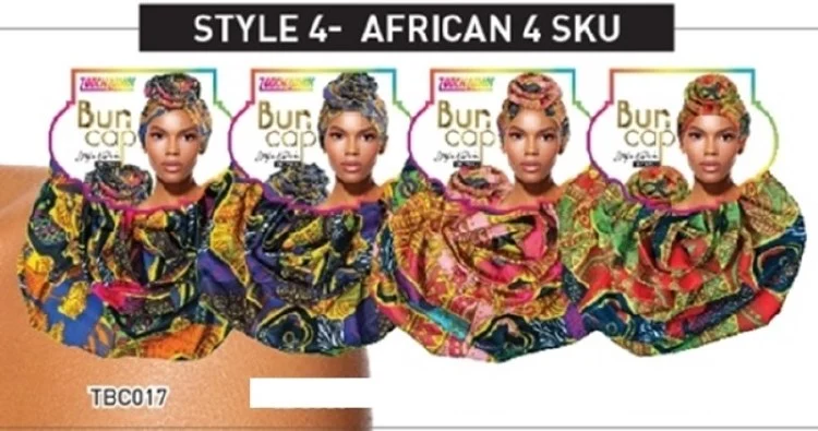 TouchDown Self-Styled Bun Cap Donut Snakelove #TBC024