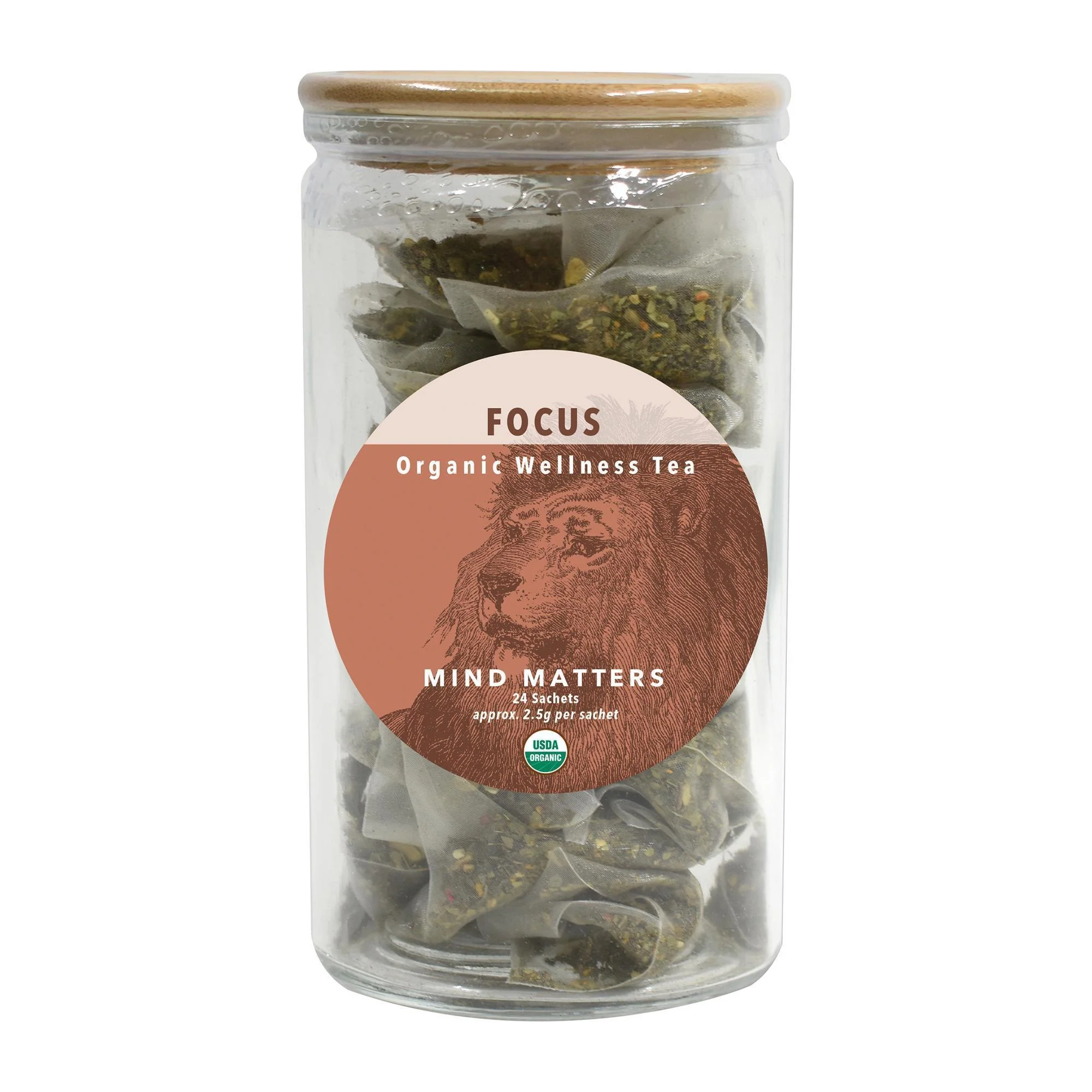 White Lion Focus (Mind Matters) Tea