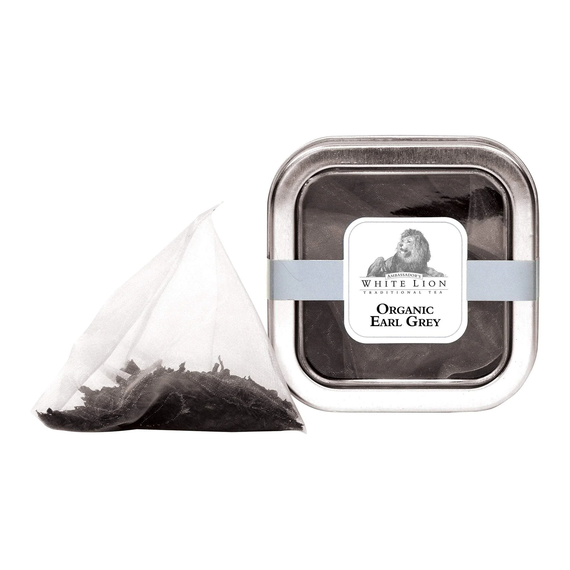 White Lion Tea, Organic Earl Grey, 5ct