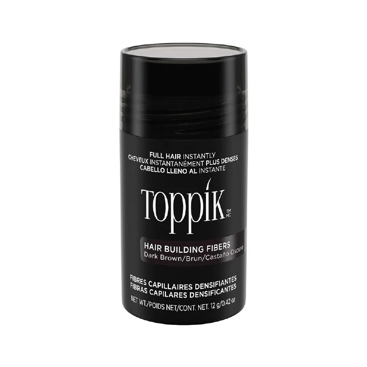 Toppik Hair Building Fibers - Dark Brown - 0.42oz