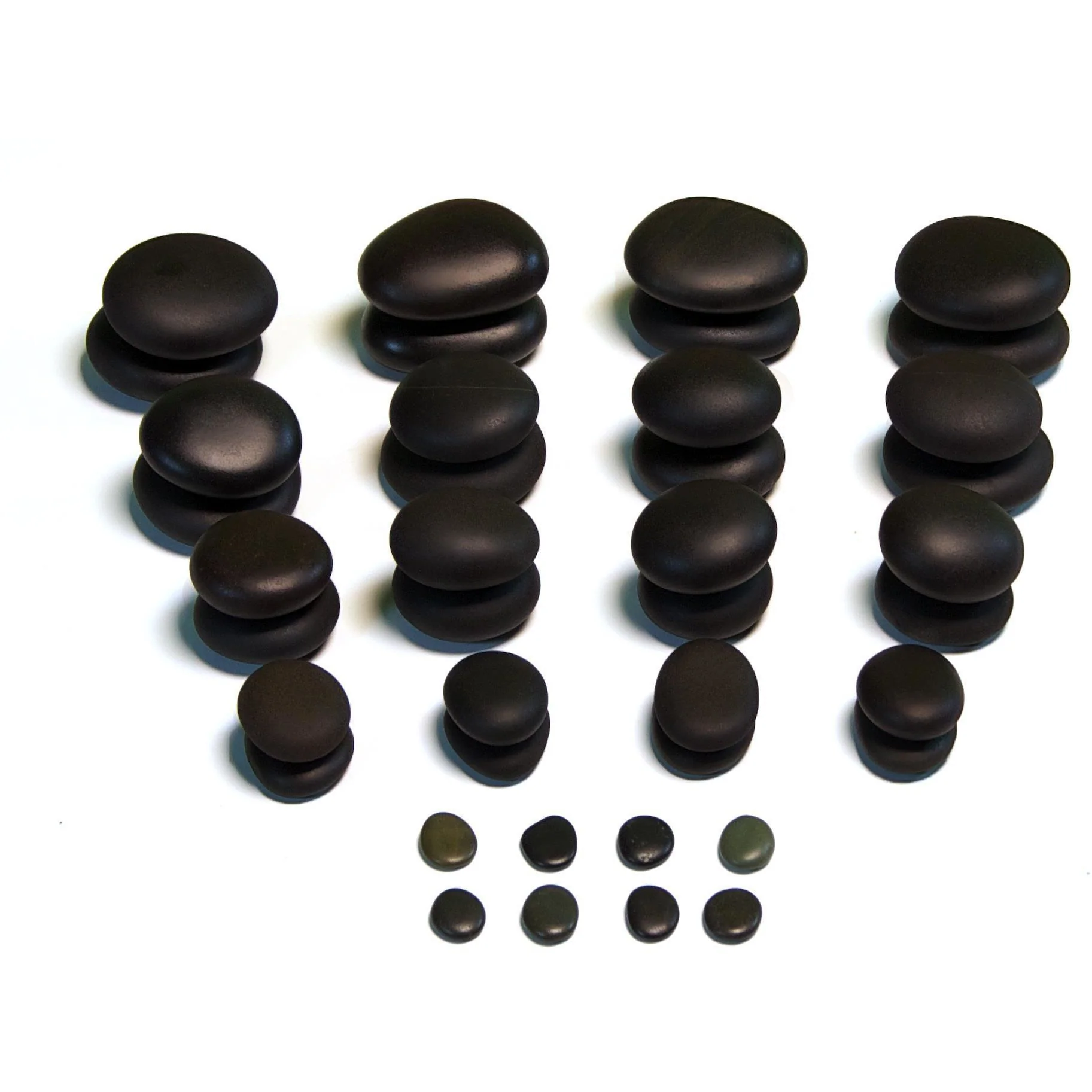 Theratools Basalt Basic Therapy Stone Set,40 piece