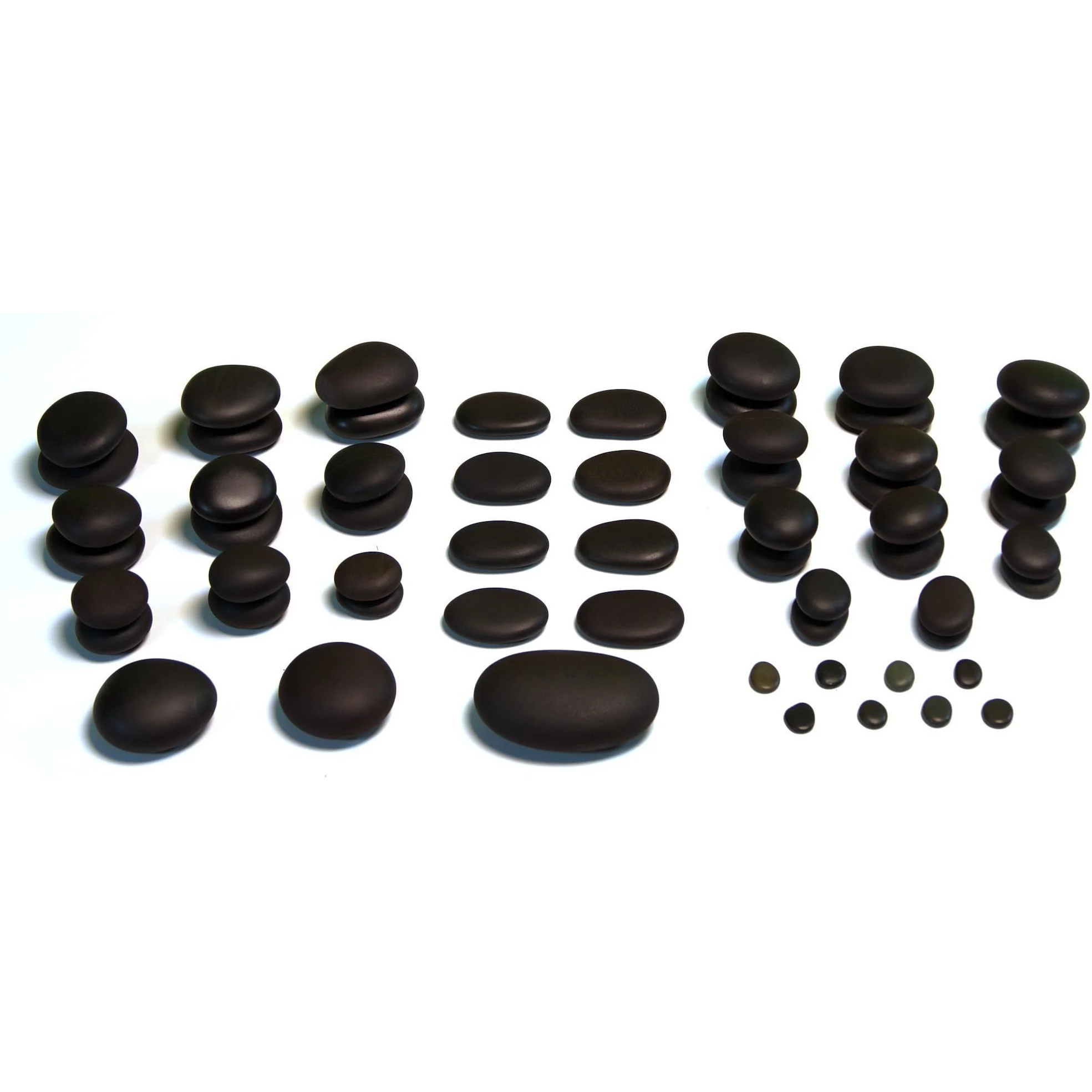 Theratools Basalt Premium Therapy Stone Set, 61 piece