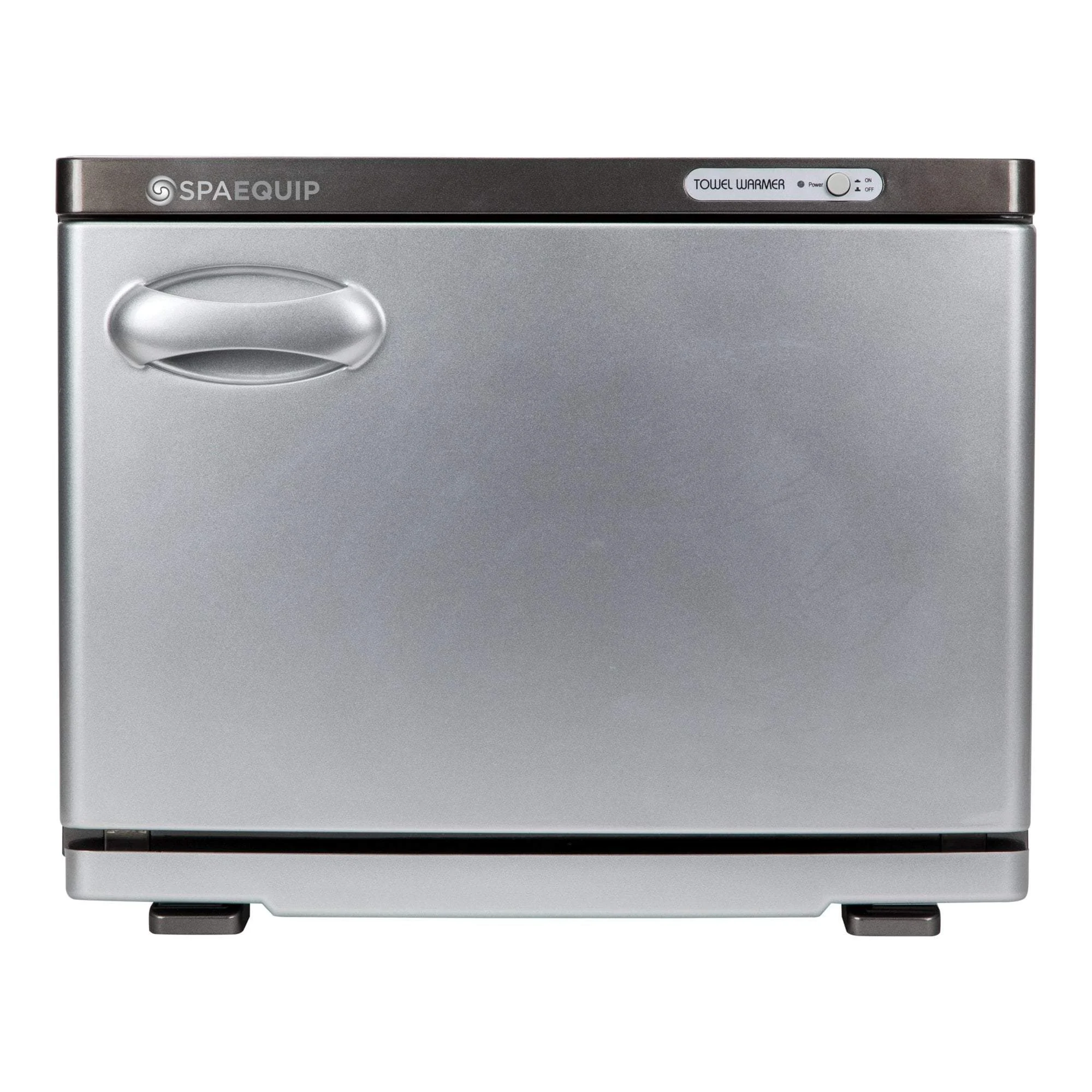 SpaEquip Standard UV Hot Towel Cabinet, Silver