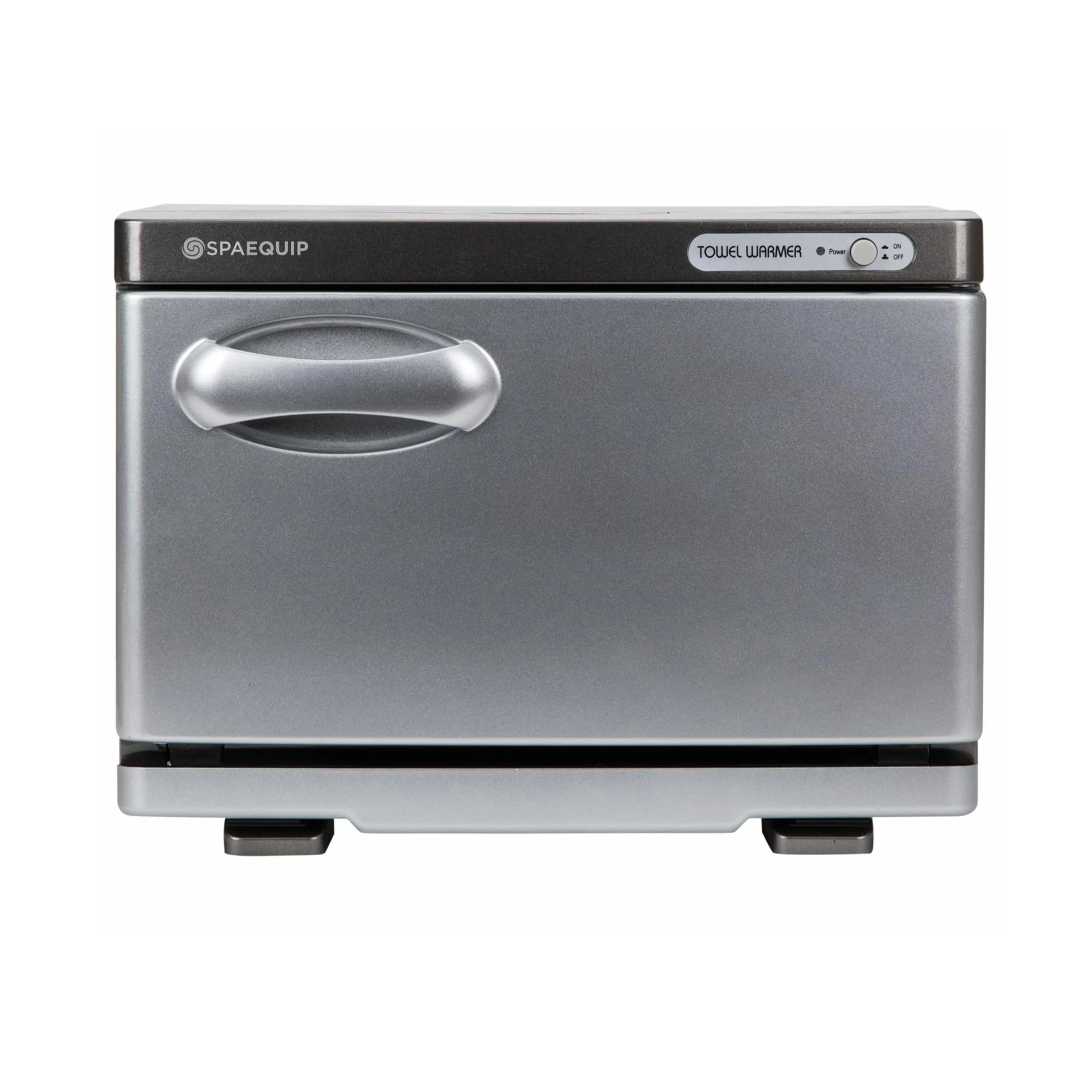 SpaEquip Small UV Hot Towel Cabinet, Silver