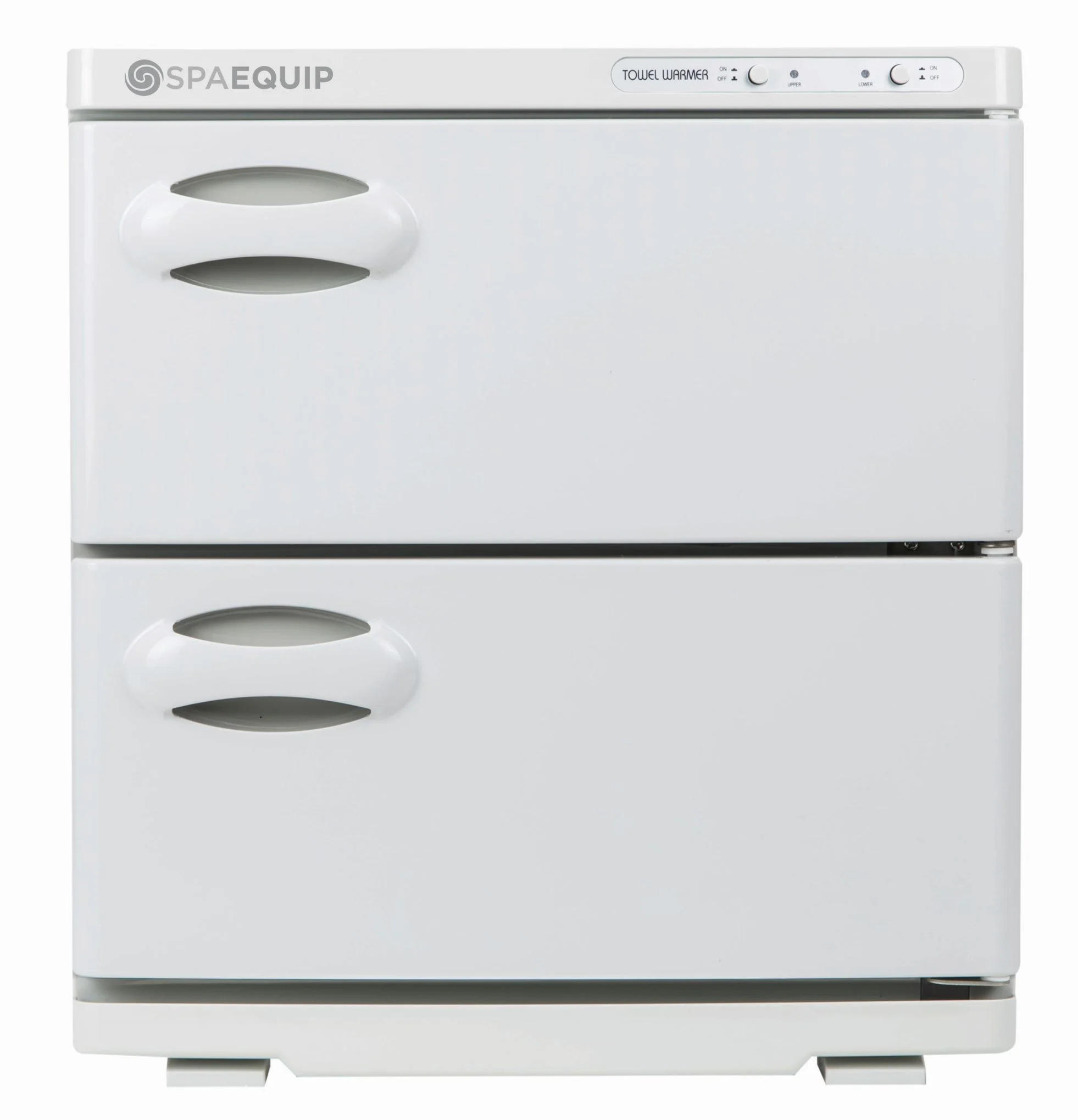SpaEquip Double UV Hot Towel Cabinet, White