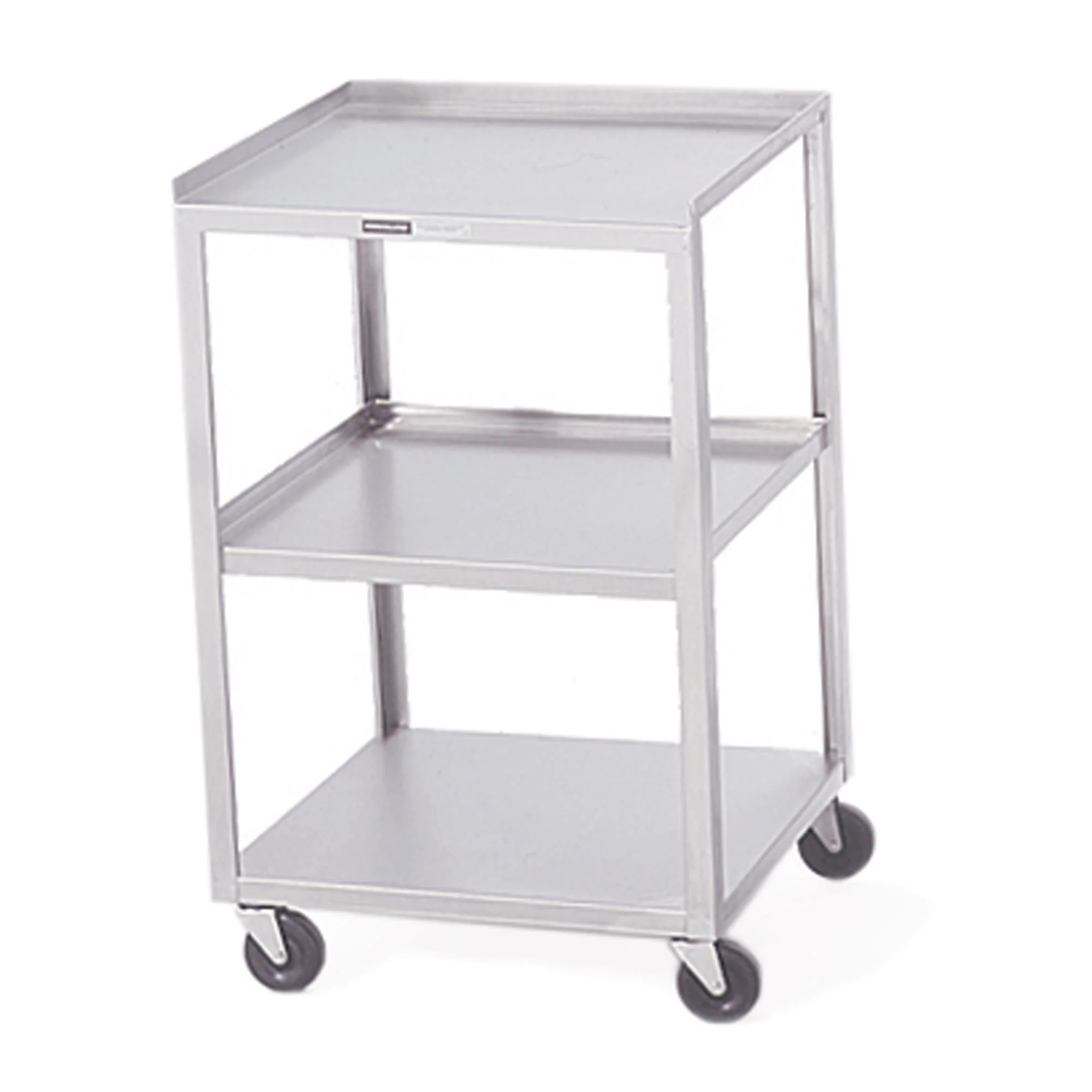 Stainless Steel 3 Shelf Cart w/Casters
