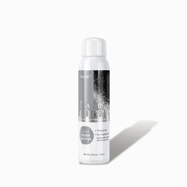 Tyche Magic Hair Color Spray #HLTS18 - Silver Glitter